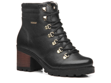 PEGADA BOTTE POUR FEMME EN CUIR NOIR